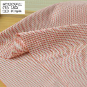 ผ้า TR ยืดหยุ่นวินเทจ ป้องกันริ้วรอย ลายสก็อต ผ้าเสื้อผ้ากางเกง DIY ฤดูใบไม้ผลิและฤดูใบไม้ร่วง JK กางเกงกระโปรงผู้หญิง ผ้าคลุมเสื้อกั๊ก