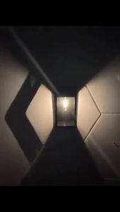 Solar LED Retro Wall Lights Outdoor Waterproof Household Lighting Street Lights For Garden Courtyard Door Decor
