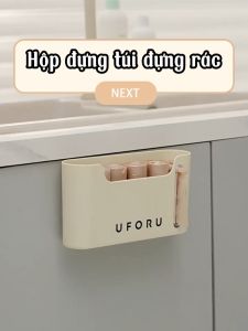 Hộp đựng túi rác treo tường hộp đựng đồ tiện lợi dùng cho phòng tắm và nhà bếp dính tường chắc chắn Odela House
