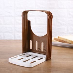 Dao Cắt Bánh Mì Gấp Gọn Có Thể Điều Chỉnh Bằng Nhựa Thân Thiện Với Môi Trường Dụng Cụ Làm Bánh Nhà Làm Hướng Dẫn Cắt Bánh Mì