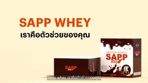 [ซื้อ 1 แถม 2] SAPP WHEY แซฟเวย์ ผลิตภัณฑ์ ทดแทนมื้ออาหาร ลดน้ำหนัก