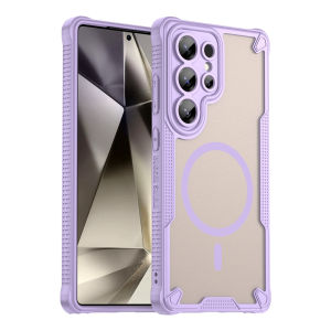 Matte Translucent Magnetic Case for Samsung Galaxy S26 S25 Ultra S24 FE S23 S22 Plus S26Ultra for Mac Safe Armor Phone Cover