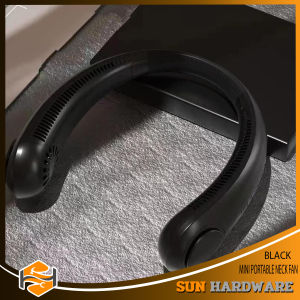 SUN HADRWARE Mini Neck Fan Portable Bladeless USB Rechargeable Mute Sports Fans For Outdoor Ventilador Portatil Abanicos Cooling