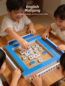 QILEYUAN | Educational Alphabet Chinese Pinyin Tabletop Game