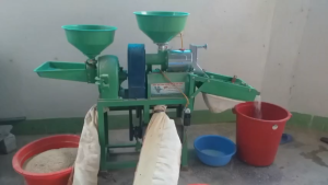 Trục xoắn máy xát lúa mini gia đình