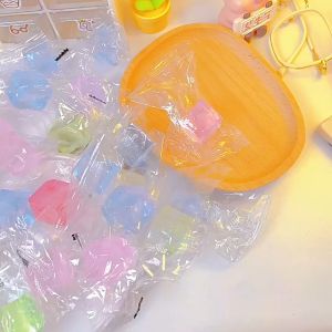 Squishy Es Batu - Blok es Transparan - Fidget Toys - Squisi Bentuk Ice - Mainan Anak