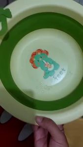 Foldable Baby Bath Basin Portable Cartoon Plastic Tub Hanging Multipurpose Bucket for Newborn