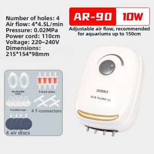 SOBO | Silent Small Oxygen Pump for Home Fish Tank