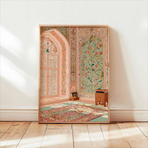 Islamic Mosque Jigsaw Puzzle 500/1000/1200/2000PCS Paper Puzzle Middle Eastern Art Relaxing Game Home Decor Gift Frameless