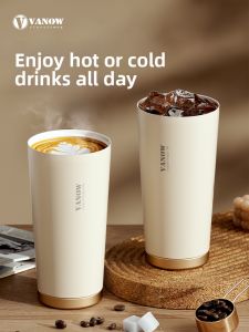 Vanow | Thermal Insulated Aesthetic Ceramic Interior Coffee Cup
