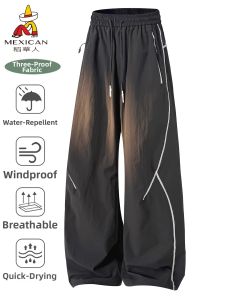 Mexican | Adjustable Hem Loose Breathable Casual Pants