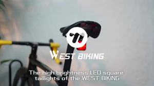 West Biking | Đèn Hậu Xe Đạp WEST BIKING IP64 Chống Nước Loại C Siêu Nhẹ 5 Chế Độ Nhỏ Gọn Dành Cho Xe Đạp Đường Trường Xe Đạp Leo Núi Đạp Xe Ban Đêm