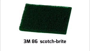 3M Scotch-Brite Heavy Duty Scouring Pad 86 6 in x 9 in 12pcs/box (Kitchen)