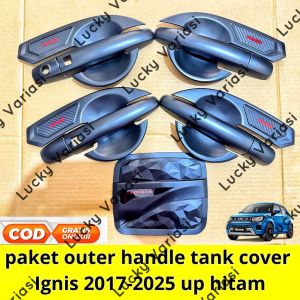 Paket outer handle tank cover Suzuki Ignis hitam