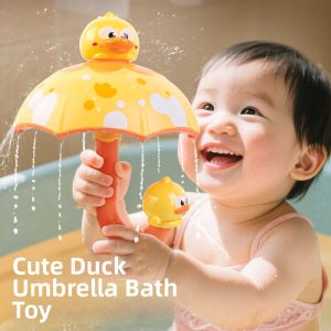 wowofish | Rotating Water Spraying Umbrella Bathtub Toy for Children