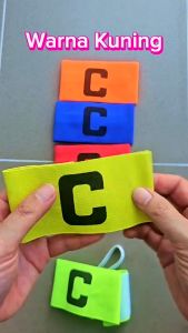 BAN KAPTEN / CAPTAIN ARMBAND / Kapten Sepak bola Futsal Import