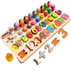 TONGMUXING | Educational Montessori Digital Puzzle Toys for 0-3 Year Olds