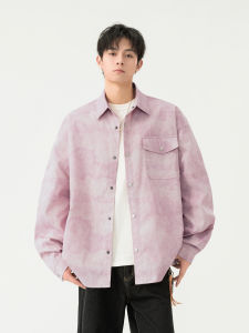 WUKONGYOUHUO | Áo Khoác Jean In Tie-dye Mới Thu