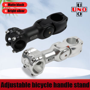 UNO Adjustable 60° Bicycle Stem 25.4/31.8mm Bicycle Handlebar Riser