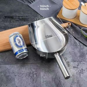 Stainless Steel Spoon and Ice/Feed Shovel Durable