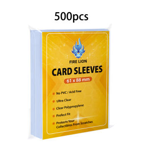 61x88mm/64x89mm Premium Clear Card Protectors Sleeves For Card Game Top Loader Fit For Magic/YGO/PKM/MTG Cards
