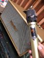 Loa karaoke xách tay cao cấp Paramax Pasion 2C (Loa 3 đường tiếng, 1 bass 25cm(2.5 tấc), 1 loa trung, 1 loa treble, công suất 100W-400W, 2 Micro UHF võ nhôm karaoke chuyên nghiệp). 