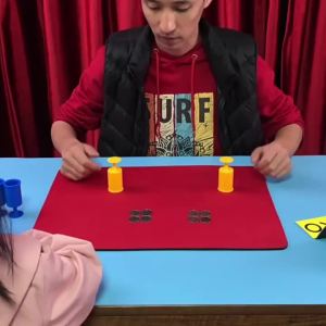 Magic Flying Coins Fly Cups Money Travels with Disc Environment-friendly Materials Close up Magic Props Kids Toys Magic Tricks