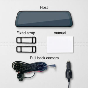 4K WiFi Touchscreen Dual Dash Cam Front Rear Camera Car DVR Streaming Parking Monitor Auto Recorder