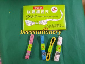 5pcs Goldfish Superior Quality Tailoring Tape 714 with Box Pink Blue Yellow White Stationery Category