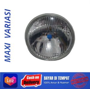 Seal Beam Head Lamp Lampu Depan PS Bulat Lama ColtDiesel Eagle Eye Bulat 7 Inch 12V 24V Kaki 2 Kaki 3