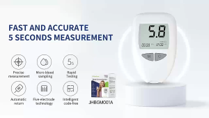 ส่งจากไทย เครื่องวัดน้ำตาล เครื่องตรวจวัดน้ำตาล เครื่องวัดน้ำตาลในเลือด ตรวจน้ำตาล ตรวจเบาหวาน เบาหวาน แผ่นตรวจ เข็มเจา