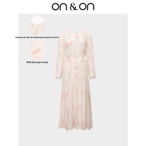 ON&ON | Đầm Thiết Kế Không Đối Xứng Cổ Tròn Có Dây Nịt eo Phối Lỗ