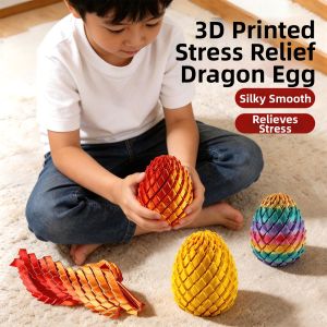 XIONGBUFAN | Stress Relief Rotating Transform Dinosaur Egg Toy