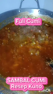 Sambal Sambel Cumi Pedas 150 Gram Resep Kuno