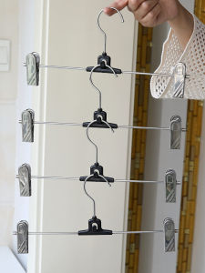 Stackable Pant Rack & Pants Clip Hanger: Household Solutions for Your Clothing Storage