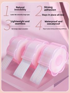 MONLEYTA | Natural Looking Double Eyelid Tape Lace Design Invisible Swelling Eyes Beauty Tool For Men And Women By MONLEYTA