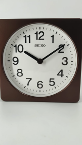 100% ORIGINAL SEIKO Quartz Square Desk Wall Clock QXA860 (QXA860B QXA860K. QXA860W) [Jam Dinding]