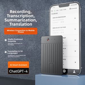 EMP | AI Smart Voice Recorder with Real-time Translation and Bluetooth | Trending Choice Alongside AI Work Gear