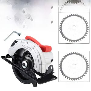 Portable Electric Circular Saw Aluminum Body Disk Reversal Home Woodworking Table Saw Handheld Electric Saws Power Tools