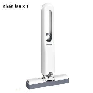 Chổi Lau Nhà Mini Gấp Gọn Tự Vắt Thân Thiện Với Môi Trường Làm Từ Sợi Bông Dùng Để Lau Sàn Bàn Cửa Sổ Xe Hơi Gạch Và Tường