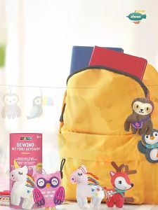 Đồ chơi tự làm thú nhồi bông DIY handmade thủ công hộp tròn lớn Avenir Sewing doll my first doll