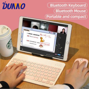 Tablet Wireless 10inch Keyboard For iOS Android Windows For iPad Huawei Samsung Teclado Bluetooth-compatible Keyboard and Mouse