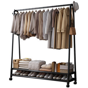 ZHUANJIAO | Portable Indoor Easy Home Clothing Storage Rack