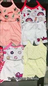Boy Girl Terno Cotton Newborn Infant Baby Clothes | Bliss Baby Stuff