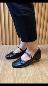 ZEMORA Viona Pantofel Bow Kerja Wanita Hak 3cm