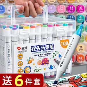 Professional Artist Double Head Marker Pen Set 24 Colors 36 Colors 60 Colors 48 Colors Complete Set for Drawing Painting Beginners And Students