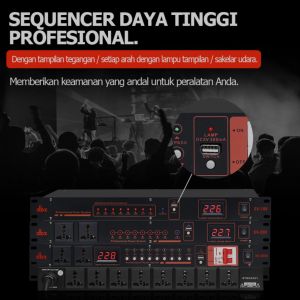 Pengaturan Urutan Audio Port dengan Power Sequencer DBX SV-108 Distributor