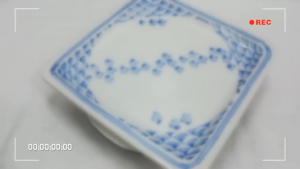 [ Woosilver ] Đĩa Gốm Sứ Secondhand - GS68