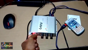 PROMO CLAITE ST-838 Ampli Amplifier 12 Volt Mini Mobil Rumahan HiFi Stereo + Adaptor 12 Volt