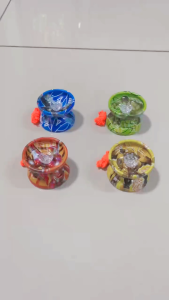 Colorful Alloy Yo-Yo - Kids Metal YoYo Toy Popular Spinning Trick Toy and Gift
